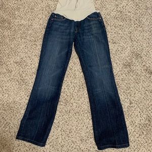 7 For all Mankind Maternity jeans, size 30